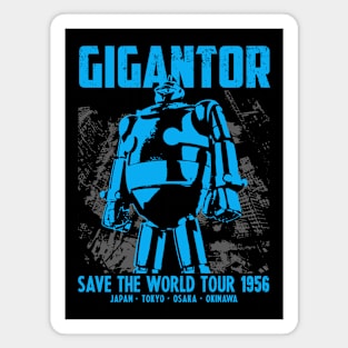 GIGANTOR Tetsujin 28-go - World tour Magnet